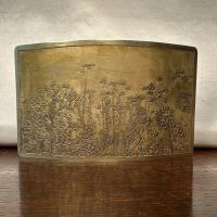 Croquet Border Brass Belt, Wearable Art by Alison Tidmarsh
