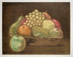 Fruit Bowl with Grapes by Ruth Greenwood