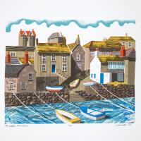 The Wharf, Mousehole by John Bloor
