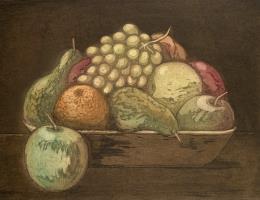 Fruit Bowl with Grapes - additional view